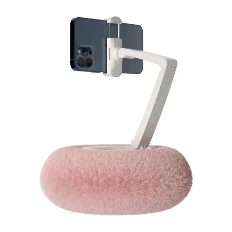 Mini Pillow Design Phone Tablet Ipad Stand Holder for Lap Desk Bed Adjustable Height Angle Phone Stand Holder for Reading in Bed