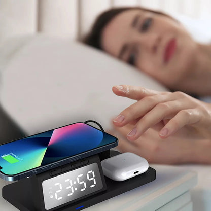 Wireless Charger Fast Charging Station 3 in 1