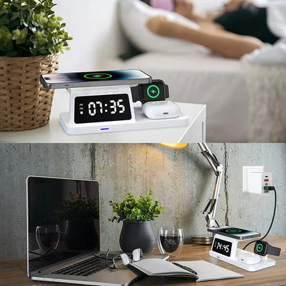 Wireless Charger Fast Charging Station 3 in 1